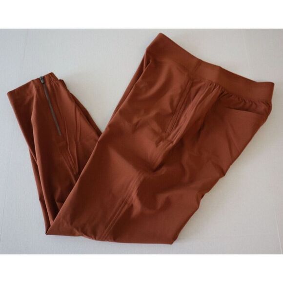 Athleta 533443-05 Women's Sz 8 Brown Brooklyn Heights Hi-Rise Jogger Pants - Picture 3 of 12
